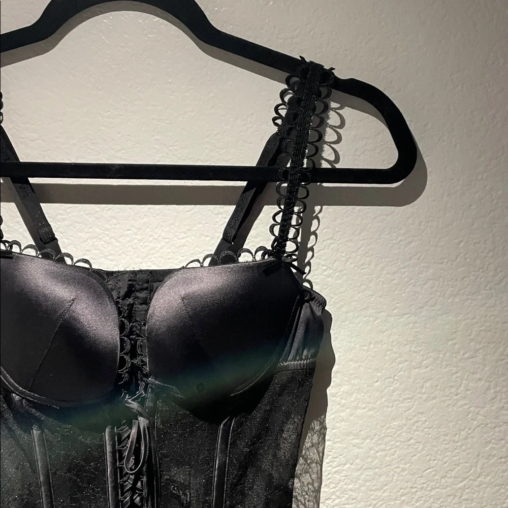 La Perla Black Lace Camisole Top - Picture 3 of 9